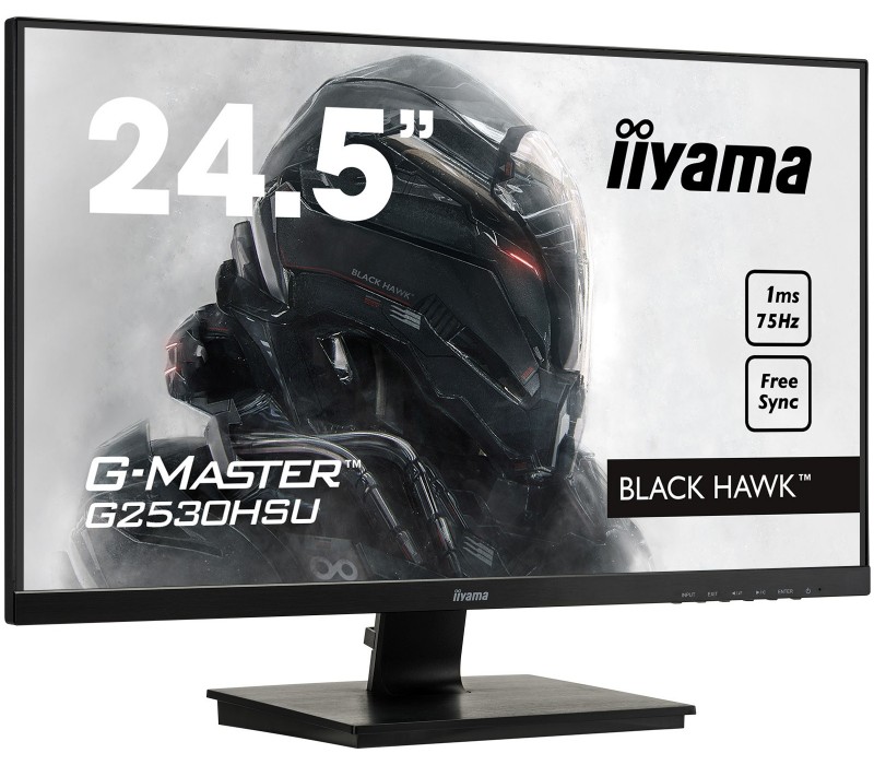 Monitor iiyama G-MASTER G2530HSU-B1 25" BLACK HAWK 1ms FullHD Free Sync
