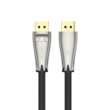 Kabel DisplayPort v1.4, 8K, 2mb, M/M, negru împletitură, jocuri, PC