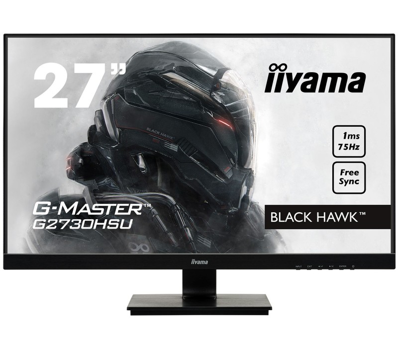 Monitor iiyama G-MASTER G2730HSU-B1 27" BLACK HAWK 27” 1ms FullHD Free Sync