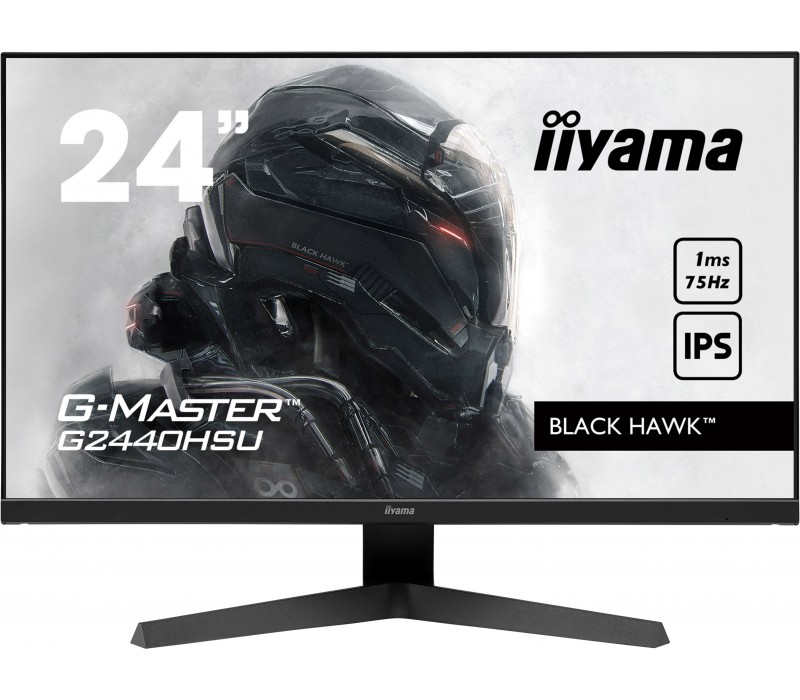 Monitor iiyama G-Master G2440HSU-B1 24" IPS, 1ms, 75Hz, FreeSync, HDMI, DisplayPort
