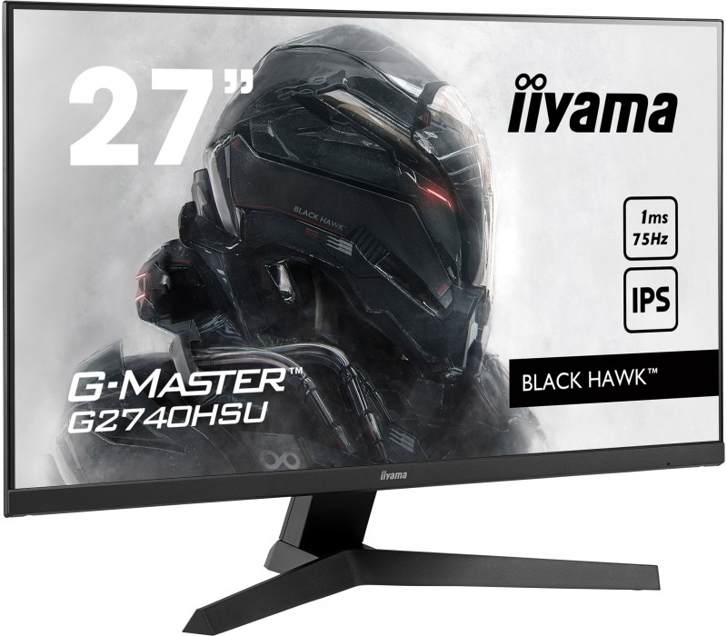 Monitor iiyama G-Master G2740HSU-B1 27" IPS, 1ms, 75Hz, FreeSync, HDMI, DisplayPort