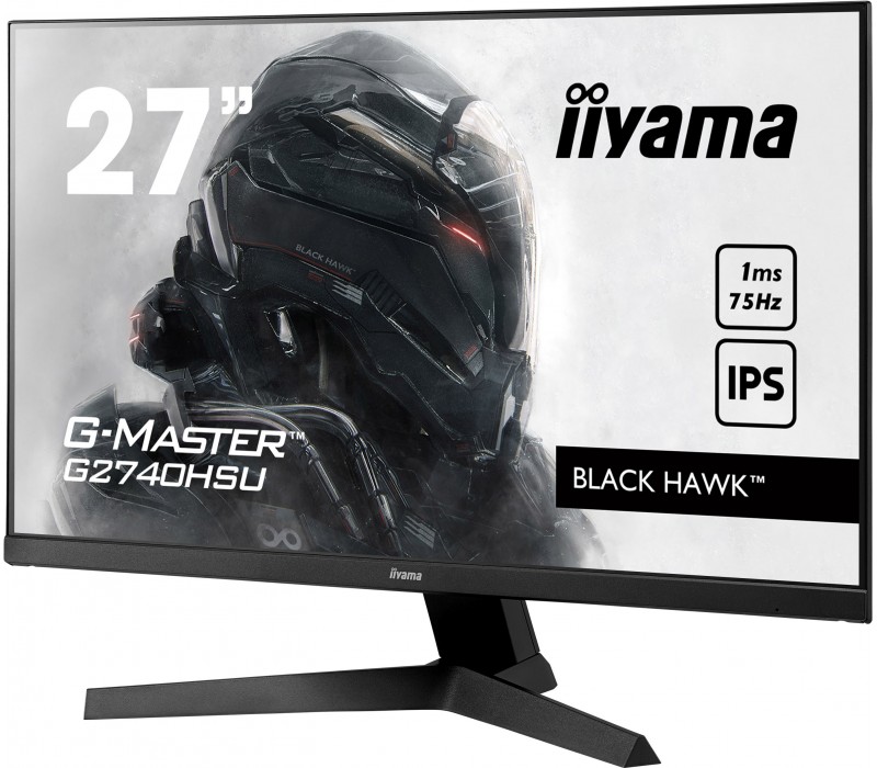 Monitor iiyama G-Master G2740HSU-B1 27" IPS, 1ms, 75Hz, FreeSync, HDMI, DisplayPort