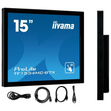 Monitor cu ecran tactil încorporat iiyama ProLite TF1534MC-B7X 15" OpenFrame 4:3 IP65