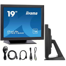 Monitor cu ecran tactil iiyama ProLite T1931SAW-B5 19"