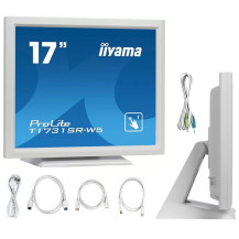 Monitor cu ecran tactil iiyama ProLite T1731SR-W5 17" ALB