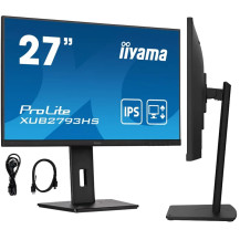 Monitor iiyama ProLite XUB2793HS-B5 27" IPS 4ms 75Hz HDMI DisplayPort HAS