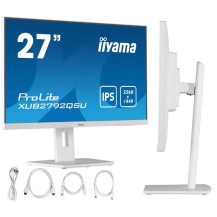 Monitor iiyama ProLite XUB2792QSU-W5 27" WQHD IPS LED 4ms 75Hz /HDMI DP DVI/ FlickerFree ALB