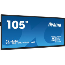 iiyama ProLite TE10518UWI-B1AG Monitor VA LED cu ecran tactil de 105", interactiv, 5K UHD, 21:9 /HDMI USB-C DP/ WiFi Android