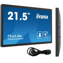 Monitor cu ecran tactil iiyama ProLite TW2223AS-B1 22" VA LED /HDMI/ Android12, GMS, WiFi, LAN, Bluetooth, 24/7