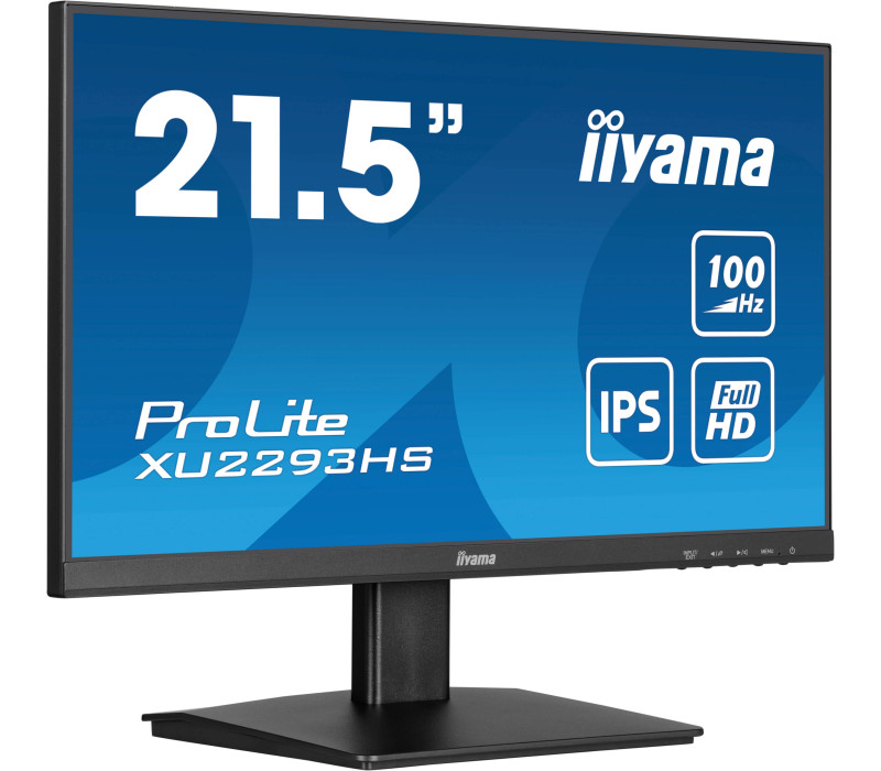 Monitor iiyama ProLite XU2293HS-B6 22" IPS LED 1ms 100hz /HDMI DP/ FlickerFree FreeSync
