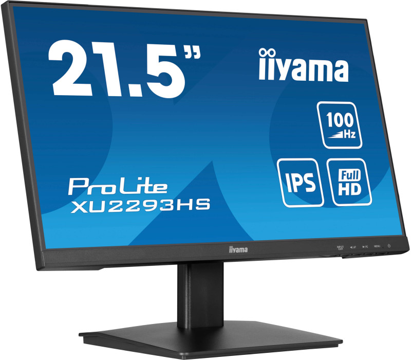 Monitor iiyama ProLite XU2293HS-B6 22" IPS LED 1ms 100hz /HDMI DP/ FlickerFree FreeSync