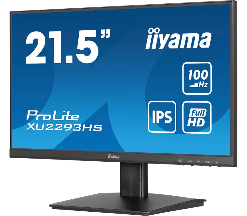 Monitor iiyama ProLite XU2293HS-B6 22" IPS LED 1ms 100hz /HDMI DP/ FlickerFree FreeSync