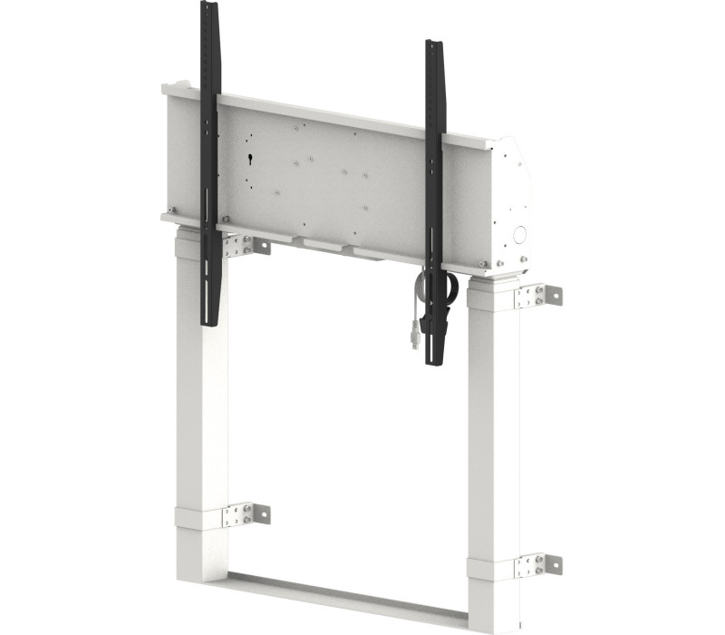 Elevator electric cu o singură coloană montat pe perete pentru monitoare de până la 98"