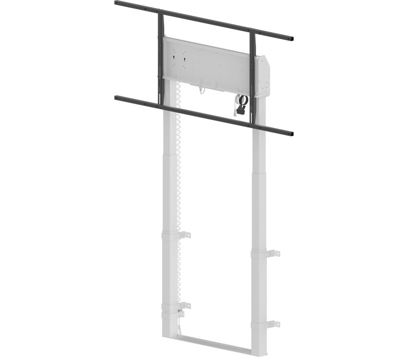Elevator electric cu o singură coloană montat pe perete pentru monitoare de până la 98"