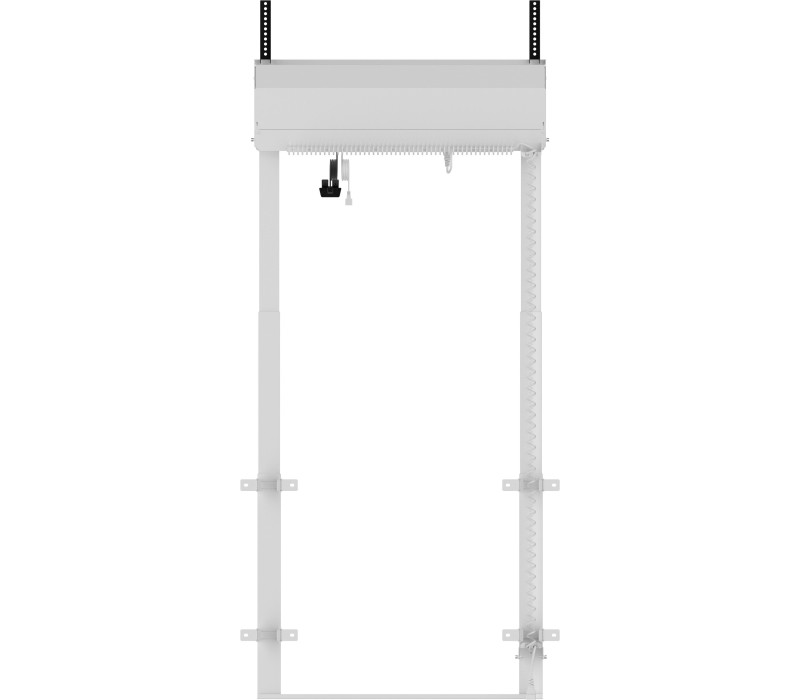 Elevator electric cu o singură coloană montat pe perete pentru monitoare de până la 98"