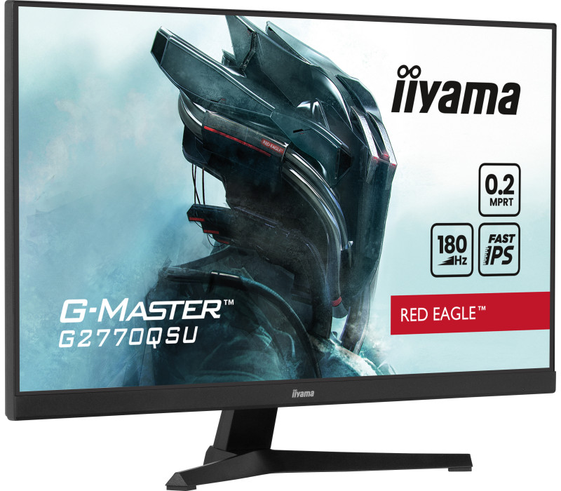 Monitor iiyama G-MASTER G2770QSU-B6 27" RED EAGLE 0,2ms 180Hz WQHD Fast IPS AdaptiveSync
