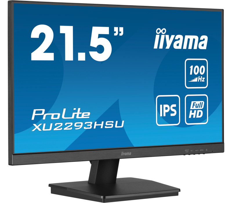 Monitor iiyama ProLite XU2293HSU-B7 22" IPS LED 1ms 100Hz /HDMI DisplayPort/ hub USB FlickerFree