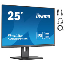OUTLET iiyama ProLite XUB2595WSU-B5 25" IPS 16:10 FlickerFree + Reductor de lumină albastră + Suport reglabil