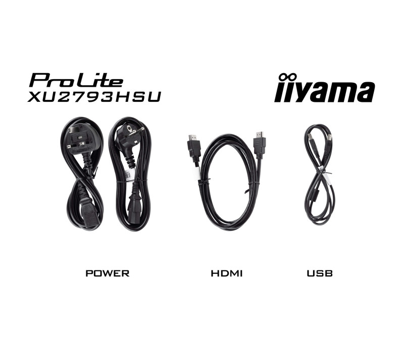 Monitor iiyama ProLite XU2793HSU-B7 27" IPS LED 100Hz 1ms /HDMI, DisplayPort, hub USB/ FreeSync, FlickerFree