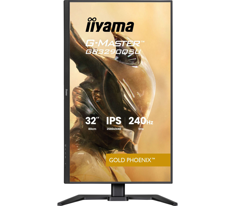 iiyama Gold Phoenix GB3290QSU-B1 32" WQHD IPS LED 240Hz 1ms USB-C HDMI DP, FreeSync Monitor premium