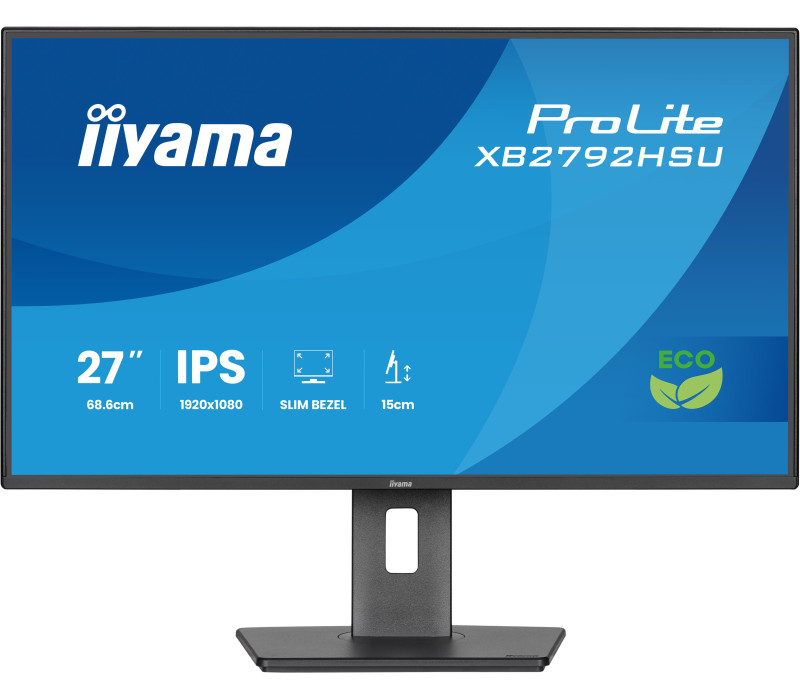 iiyama ProLite XB2792HSU-B1 27" IPS LED 120Hz /HDMI, DP/ FlickerFree, EyeSafe, Eye Comfort, monitor HAS