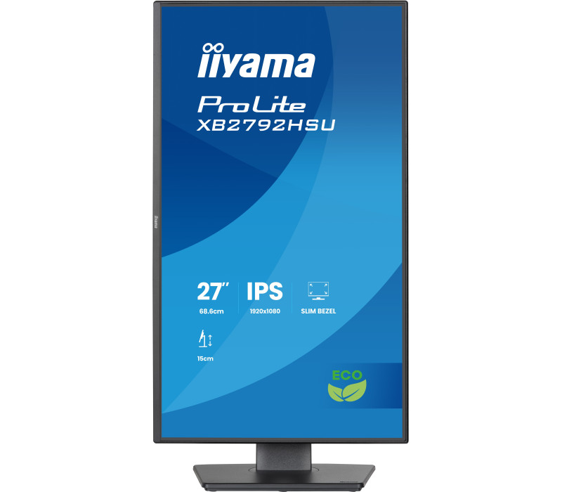 iiyama ProLite XB2792HSU-B1 27" IPS LED 120Hz /HDMI, DP/ FlickerFree, EyeSafe, Eye Comfort, monitor HAS