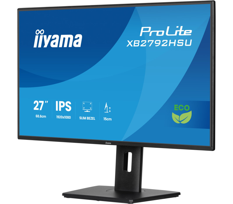 iiyama ProLite XB2792HSU-B1 27" IPS LED 120Hz /HDMI, DP/ FlickerFree, EyeSafe, Eye Comfort, monitor HAS