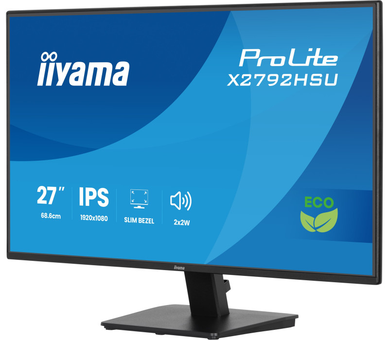 Monitor iiyama ProLite X2792HSU-B1 27" IPS LED 120Hz /HDMI, DP/ FlickerFree, EyeSafe, Eye Comfort