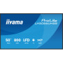 Digital Signage iiyama LH5066UHSB-B1AG 50" 4K UHD 800 cd/m² iiSignage², iiControl, iiShare, 24/7, WiFi, Android 14
