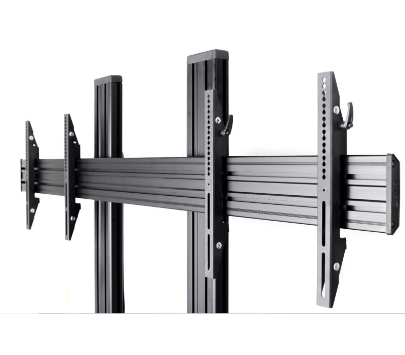 Edbak TRV300 Cărucior de videoconferință pentru două ecrane de 42-55".
