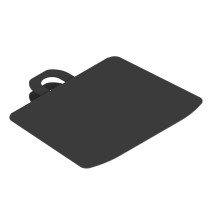 Edbak TRSU1 Raft metalic universal 398x305mm pentru seria: TR, TRV, STD, STDV, VWTA, negru