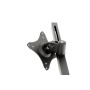 Edbak SV11c-B Suport de birou pentru trei monitoare 19-27", curbat