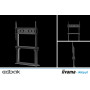 Edbak MWF200 Stand cu montare pe perete cu reglare electrică a înălțimii pentru monitoare 55"-98" VESA 800x600