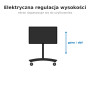 Edbak MTR200 Cărucior cu reglare electrică a înălțimii pentru monitoare 55"-98" VESA 800x600