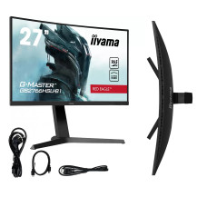 Monitor iiyama G-Master GB2766HSU-B1 RedEagle 27" curbat VA LED, 1ms, 165Hz, HDR, FreeSync Premium, FlickerFree, BlackTuner