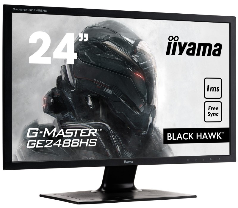 Monitor iiyama G-MASTER GE2488HS-B2 24" BLACK HAWK 24” 1ms FullHD Free Sync