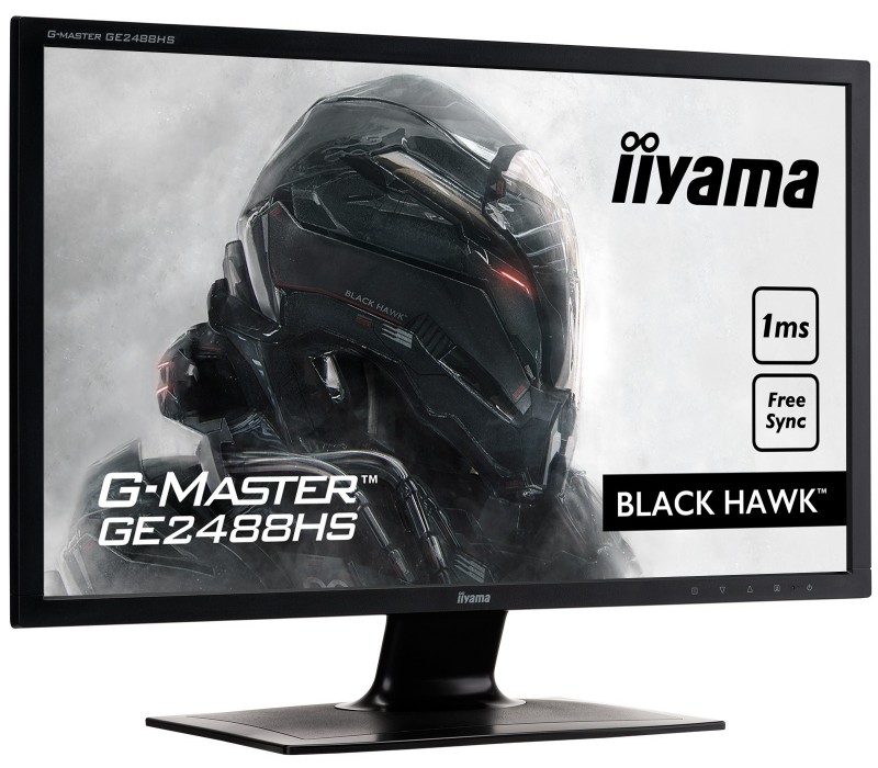 Monitor iiyama G-MASTER GE2488HS-B2 24" BLACK HAWK 24” 1ms FullHD Free Sync