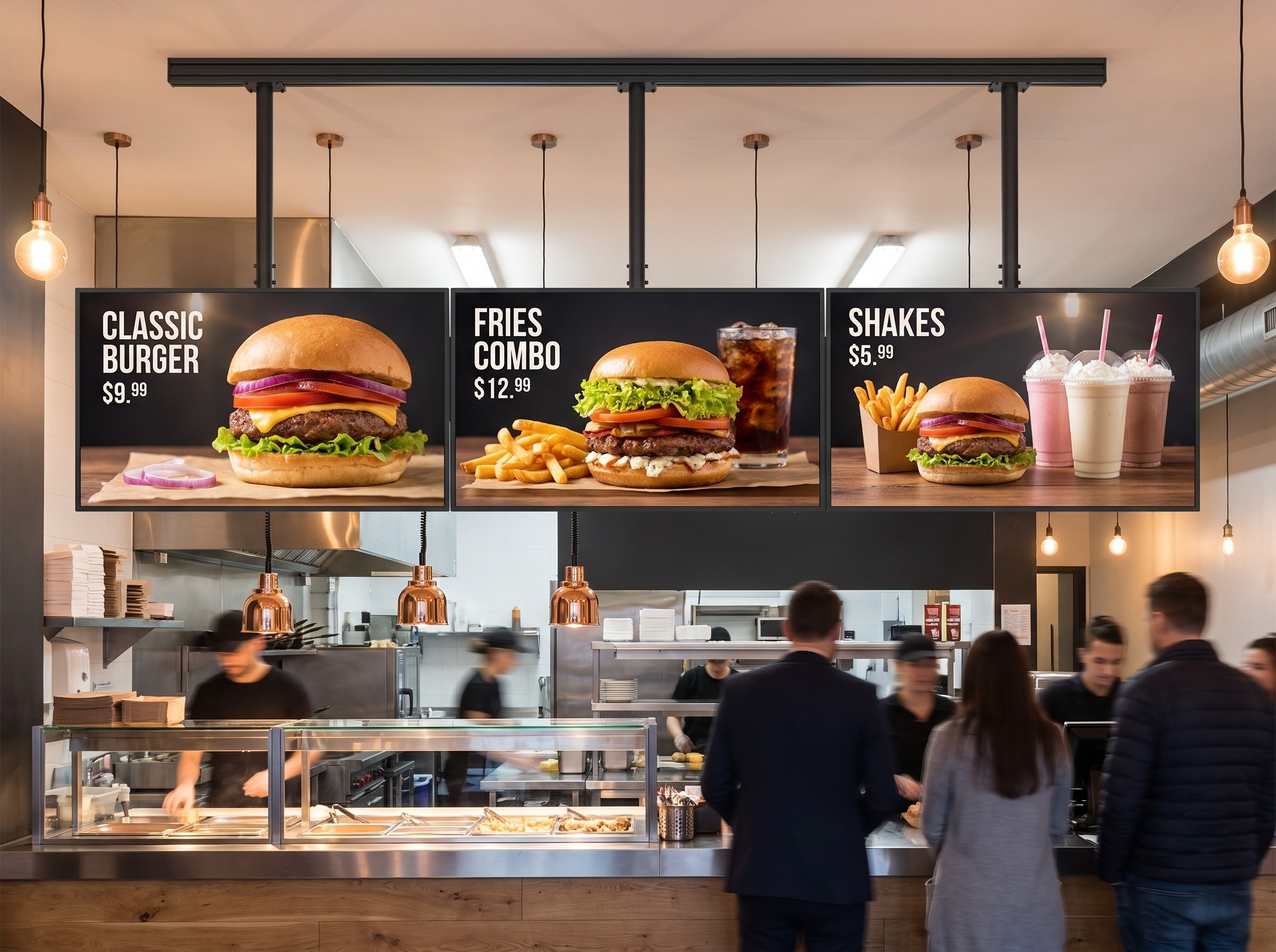 Set Menu Board 3×55