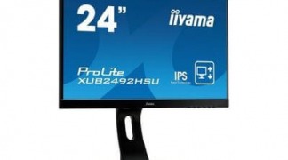 iiyama ProLite XUB2492HSU-B1 - frumos și practic, care combină marginile subțiri cu un ecran IPS atrăgător